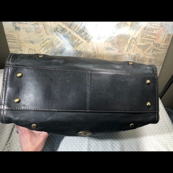 Fossil Vintage Large Leather Tote - Picture 3 of 7